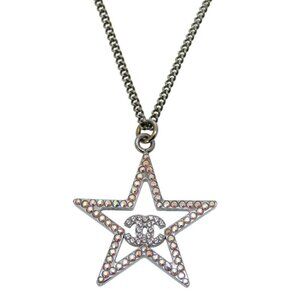 CHANEL Silver Necklace